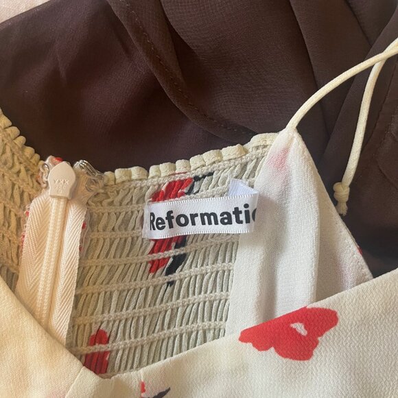 Reformation Juliette Dress New W Tags - Never Worn - Picture 4 of 5